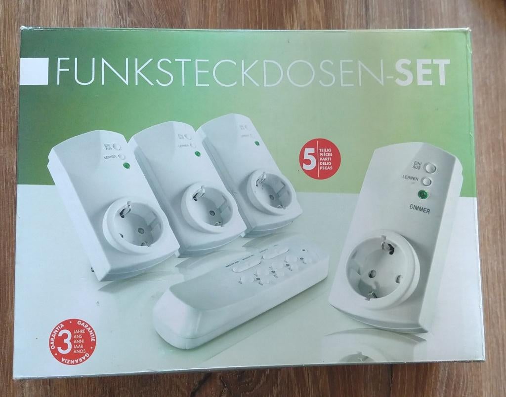 radiografisch aanstuurbare contactdozen set, volgnr 34, Doe-het-zelf en Verbouw, Ophalen of Verzenden, Zo goed als nieuw, Overige typen