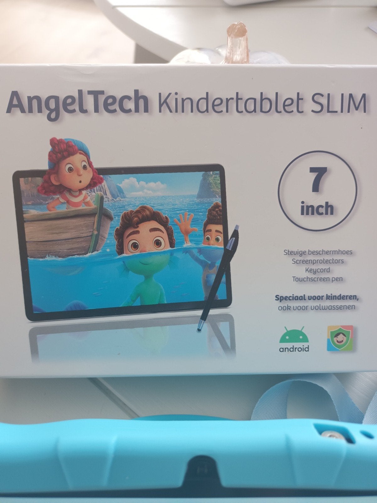 AngelTech Kindertablet SLIM 7 inch - Nieuw in doos, Computers en Software, Ophalen, AngelTech, Nieuw, Kindertablet SLIM