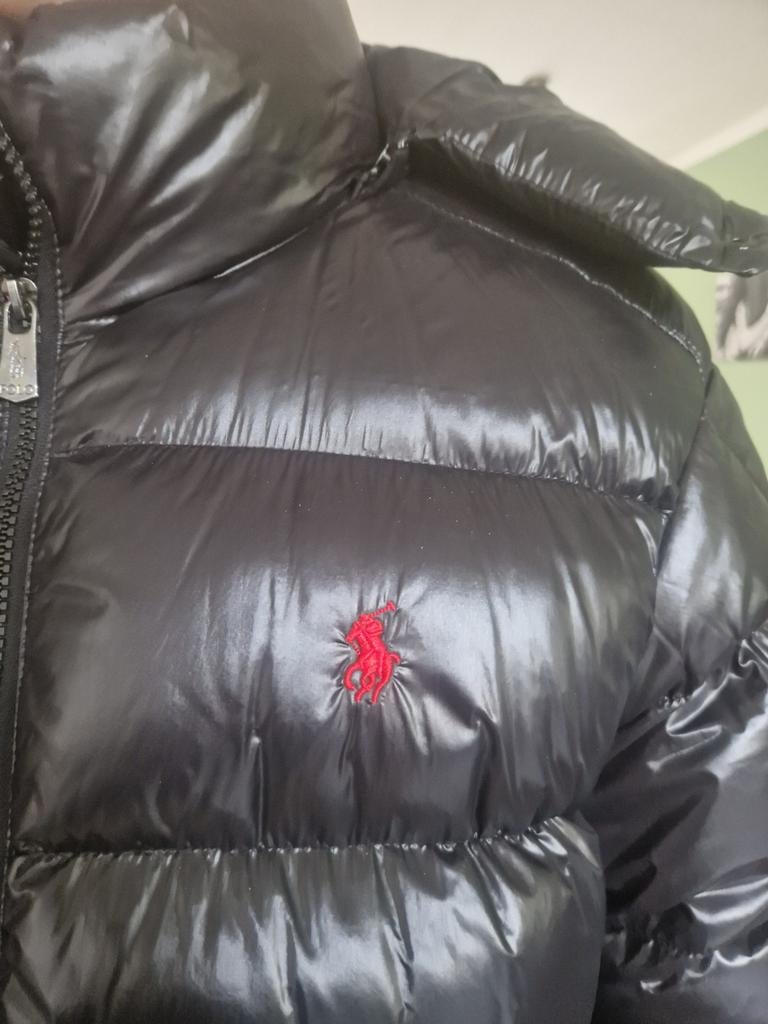 Ralph lauren gewatteerde winterjas maat M, Maat 48/50 (M), Zwart, Nieuw, Ophalen of Verzenden