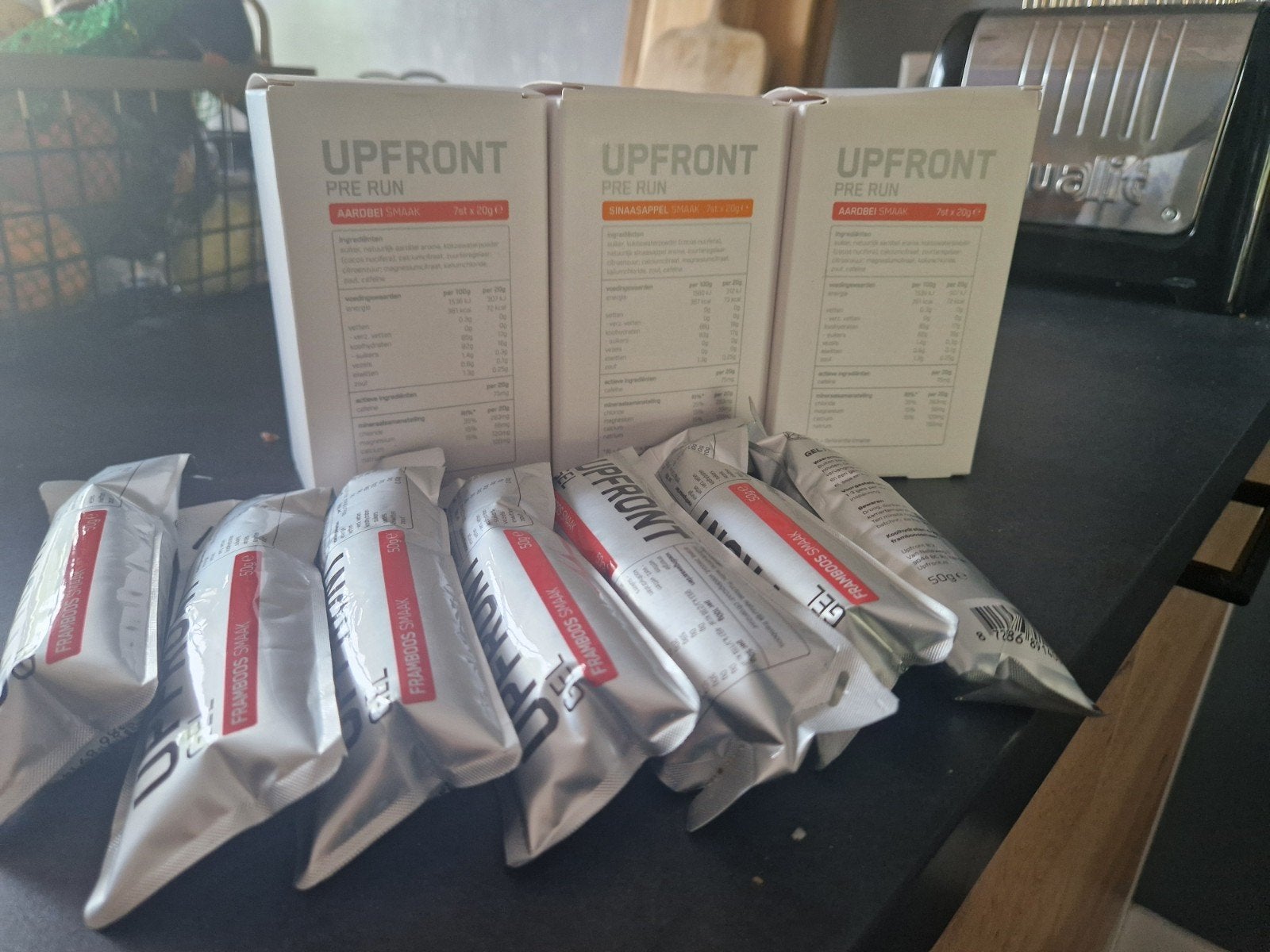 UPFRONT PRE RUN Energie Gels en Poeder, Ophalen of Verzenden, Nieuw, Poeder of Drank