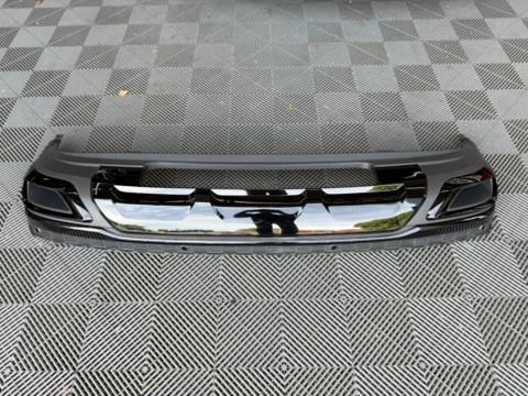 Audi Q7 4M Diffuser Achterbumber S-line Zwart, Gebruikt, Achter, Bumper, Audi