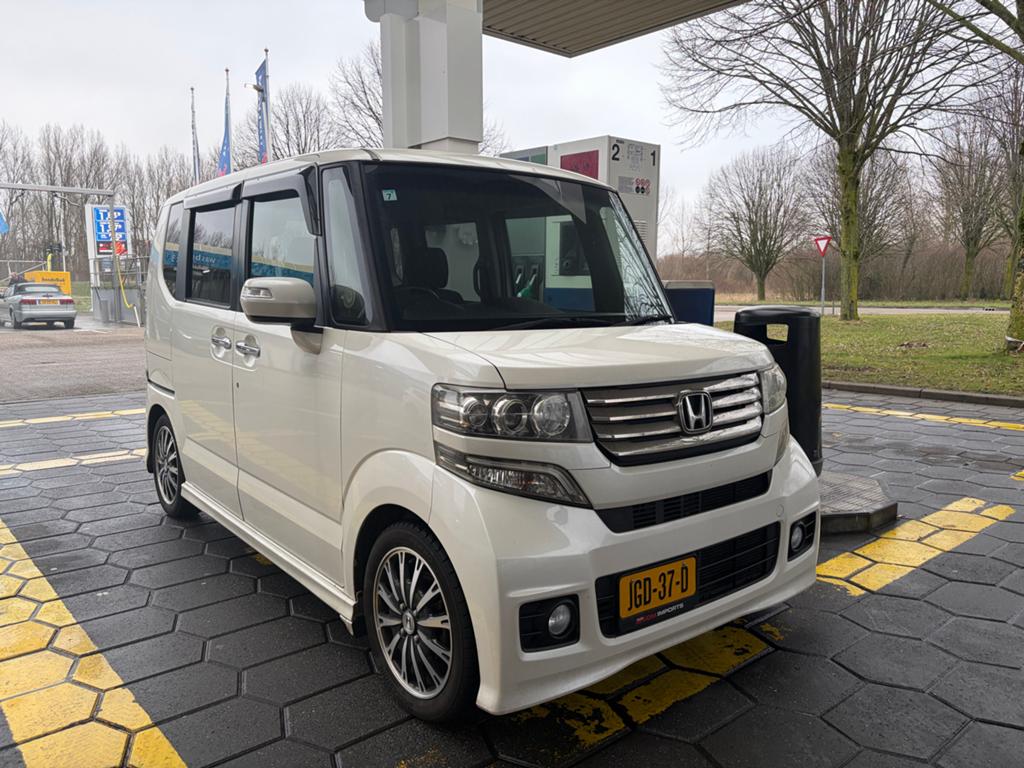 Honda N Box Custom Turbo SS Package /Kei-car / RHD / JDM, Auto's, Honda, 64 pk, Overige modellen, Overige carrosserieën, 959 kg