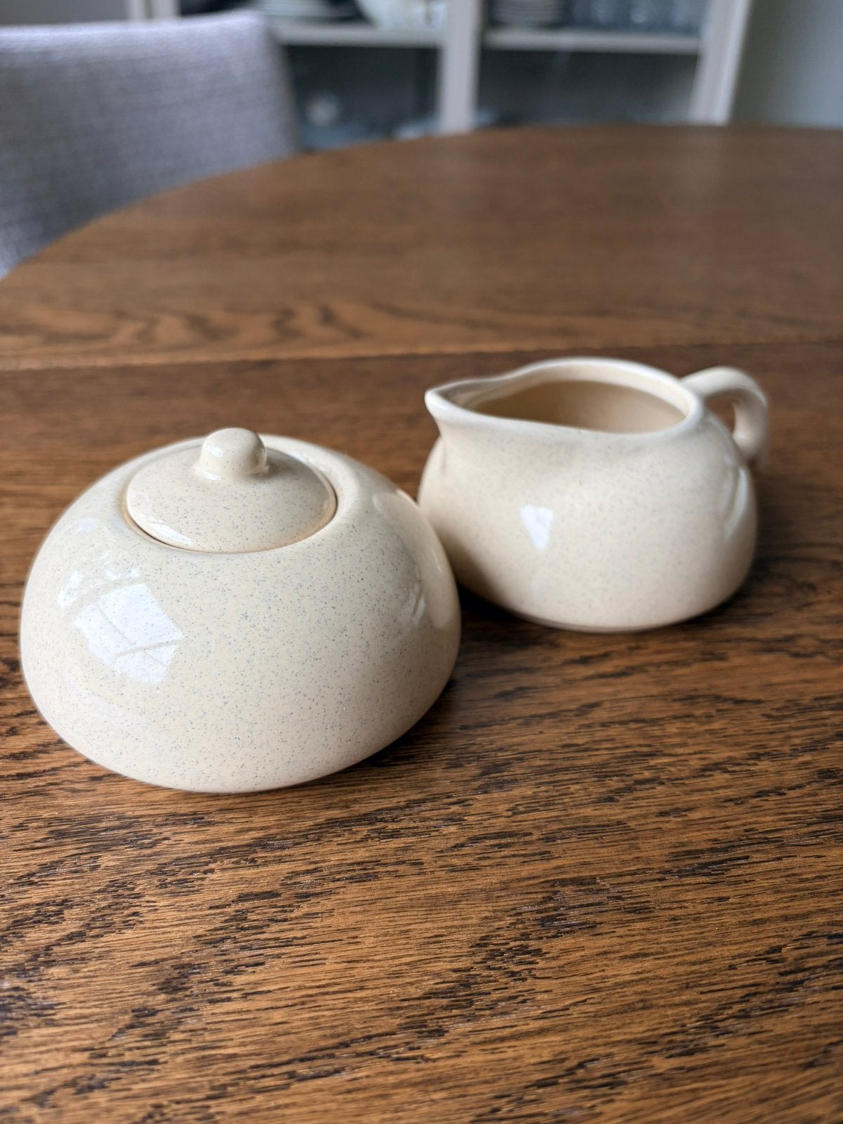 Melkan en suikerpot van Brost Copenhagen, Overige merken, Overige typen, Vintage, Ophalen of Verzenden