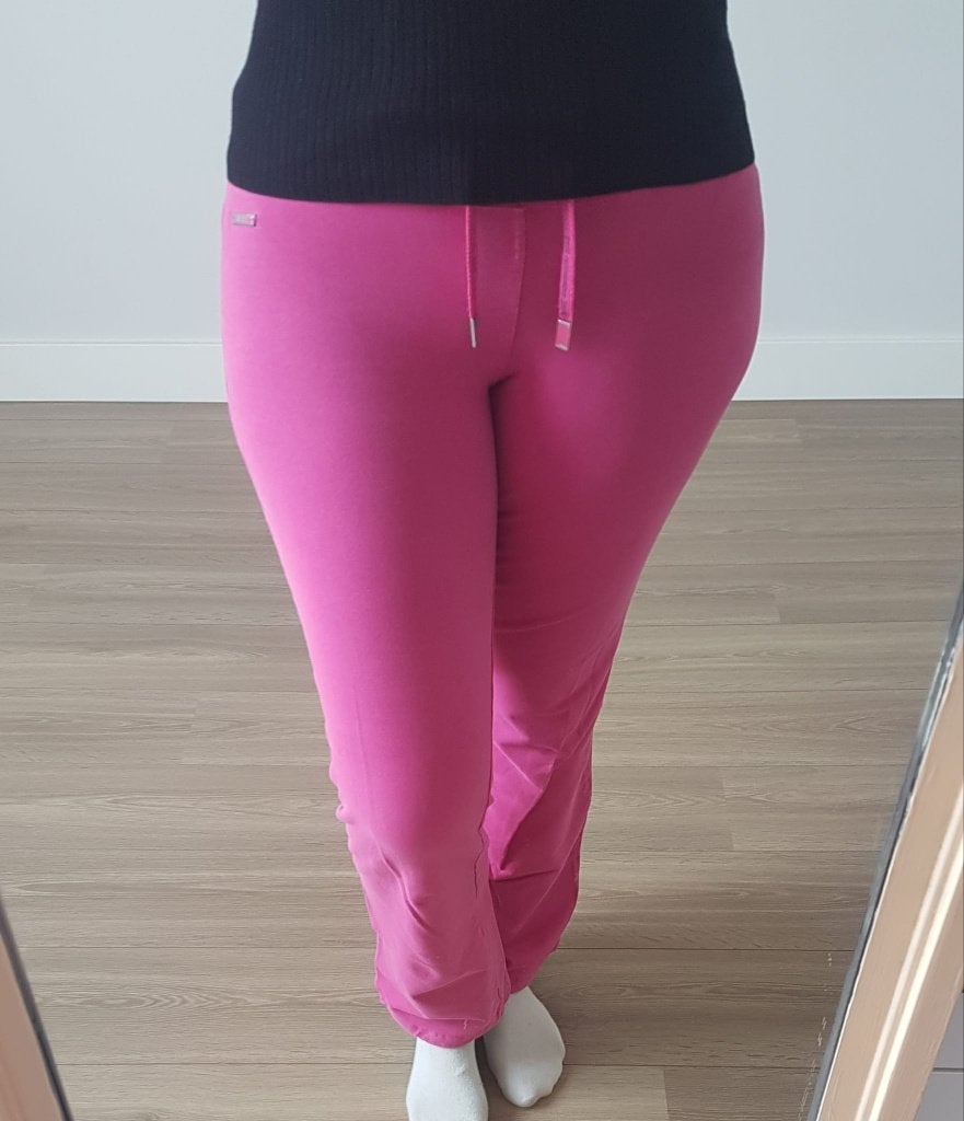 Sport Broek Jogging Stof Roze DAZ The Sting L Elastisch, The Sting, Verzenden, Maat 42/44 (L), Zo goed als nieuw