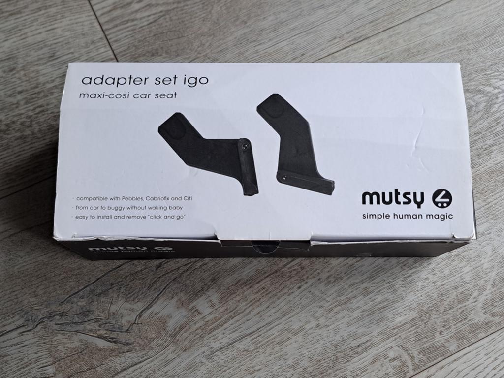 Adapters Mutsy Igo voor maxi cosi autostoeltje, Ophalen of Verzenden, Nieuw, Combiwagen, Mutsy
