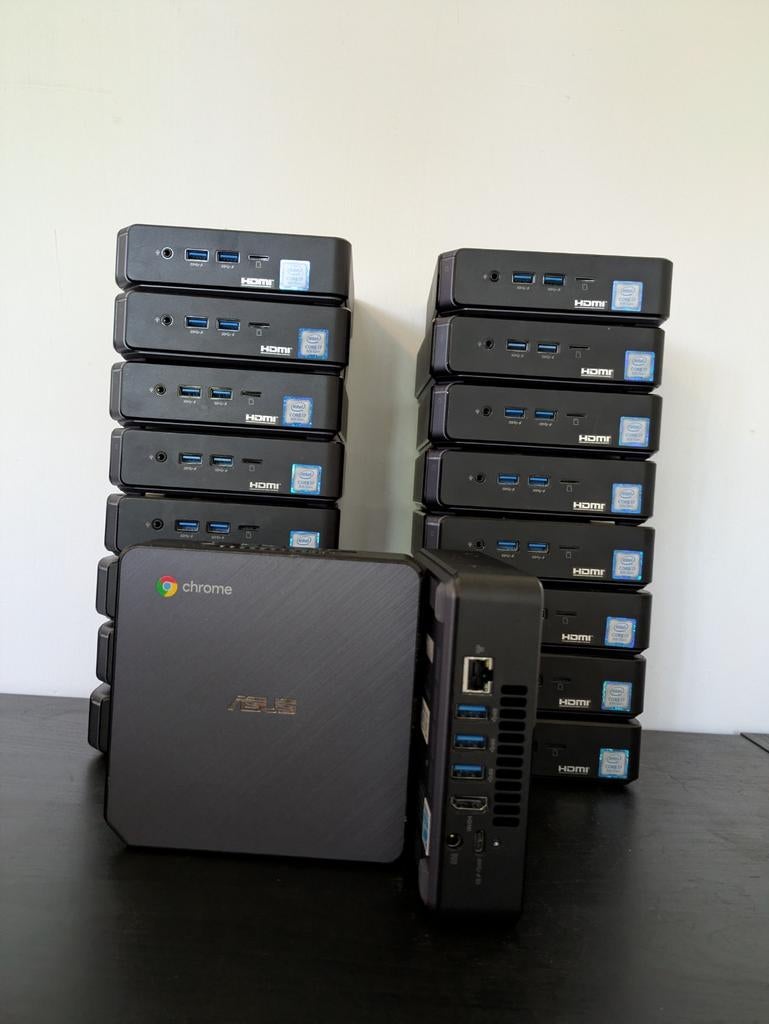 Asus Chromebox 3 Mini PC | i7 8e Gen | 16GB RAM | 128GB SSD, Computers en Software, Desktop Pc's, Ophalen of Verzenden, SSD