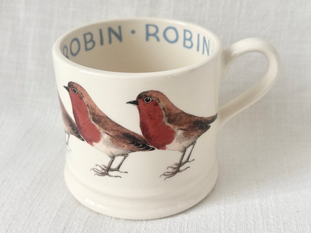 Emma Bridgewater - Robin (Roodborstje), Zo goed als nieuw, Emma Bridgewater, Overige stijlen, Aardewerk