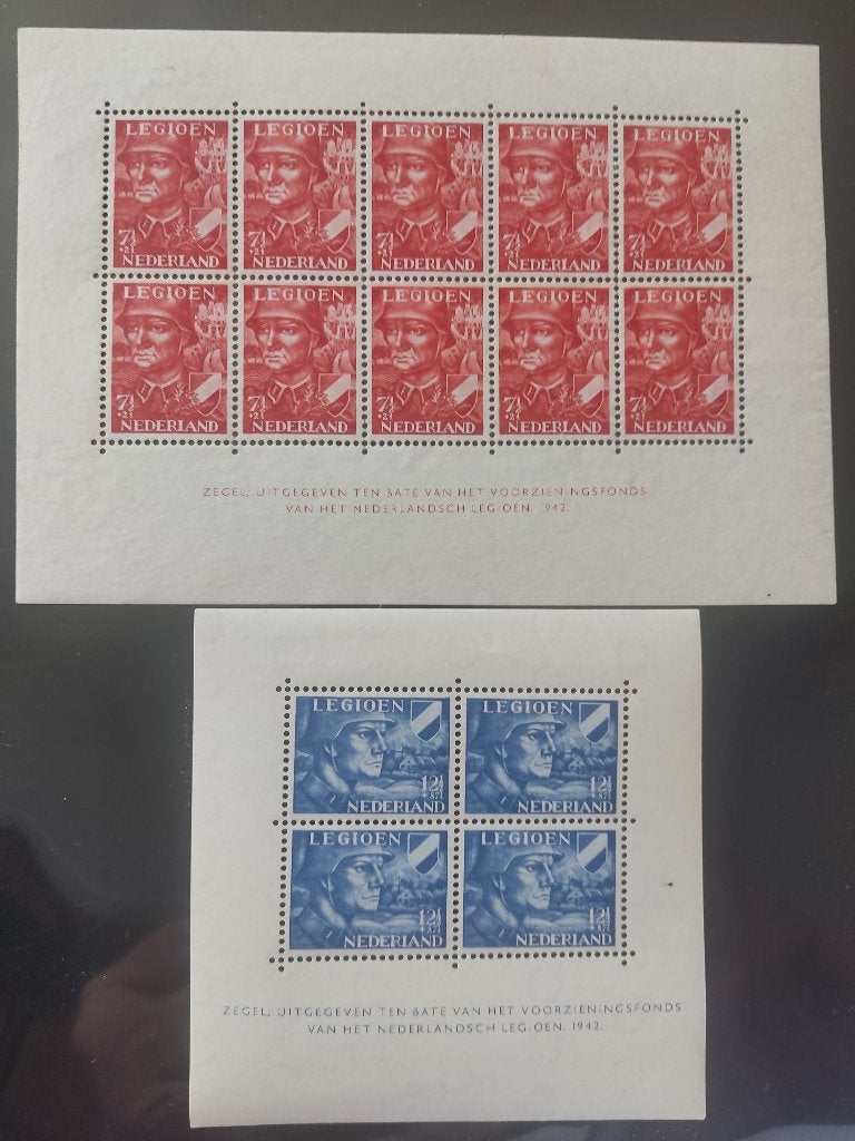 Legioenblokken 402/03, Ophalen of Verzenden, Na 1940, Postfris