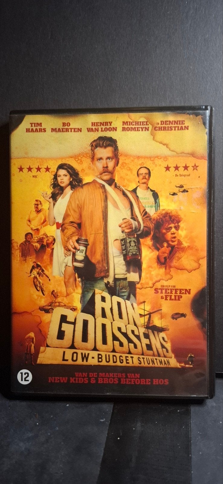 Ron Goossens, Low-Budget Stuntman (DVD), Vanaf 12 jaar, Ophalen of Verzenden, Gebruikt