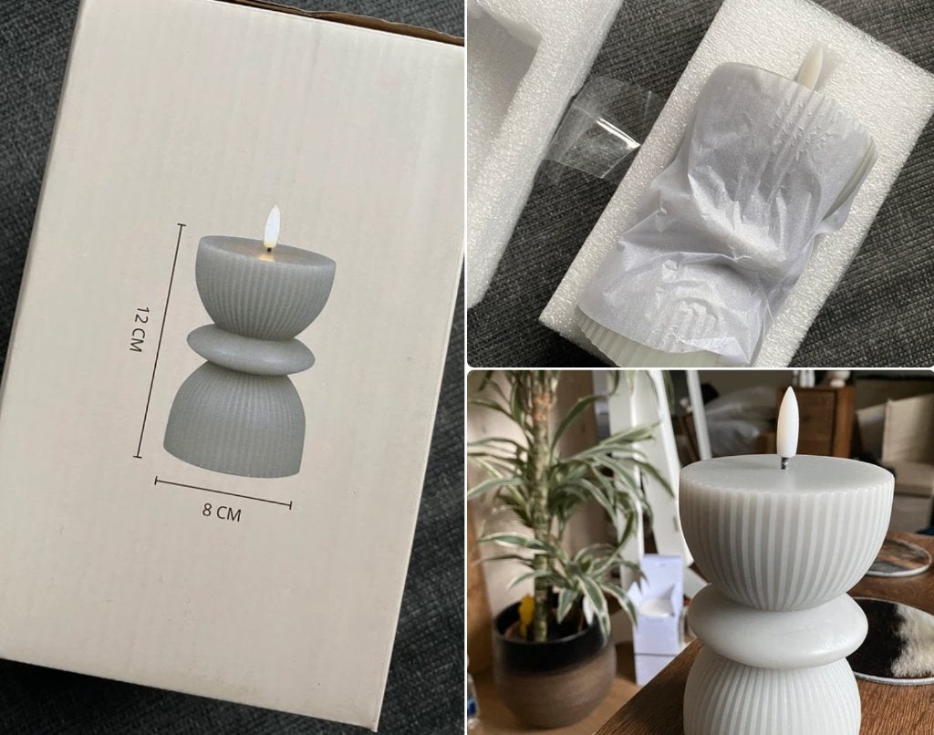 Led kaars, Ophalen of Verzenden, Nieuw, Groen, Kaars