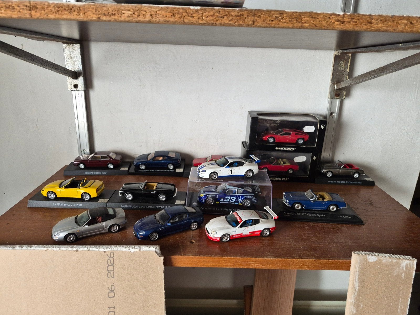 Verzameling Maserati modelauto's, Ophalen of Verzenden, Zo goed als nieuw, Auto, Overige merken