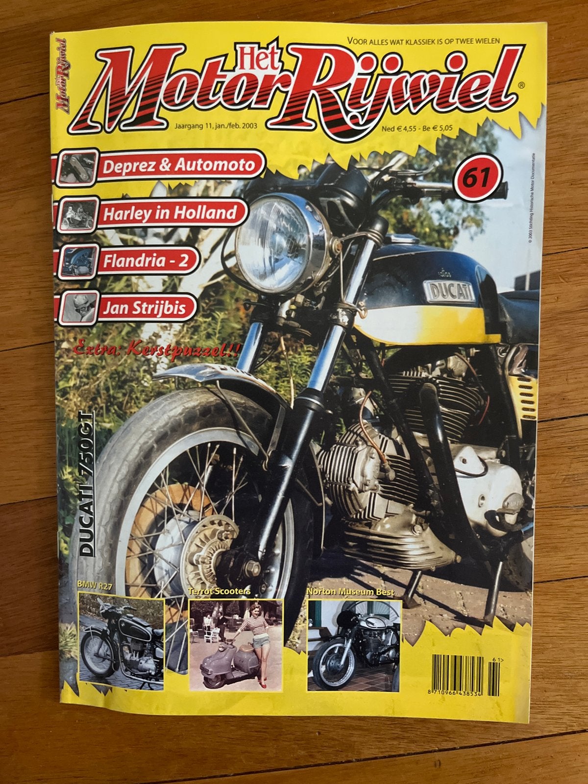 Het Motorrijwiel nr. 61: Harley, Flandria, Ducati, BMW, Nort, Ophalen of Verzenden, Gelezen, Merk of Model