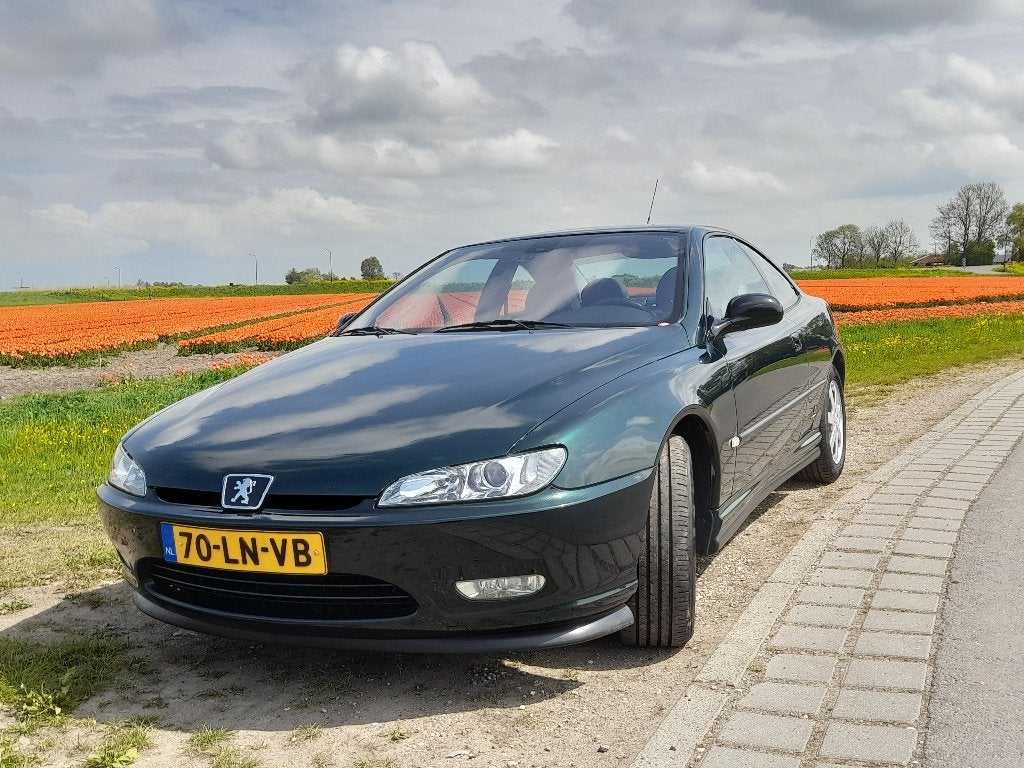Peugeot 406 2.2 16V Coupe 2003 Groen, Voorwielaandrijving, 1334 kg, 4 cilinders, 4 stoelen