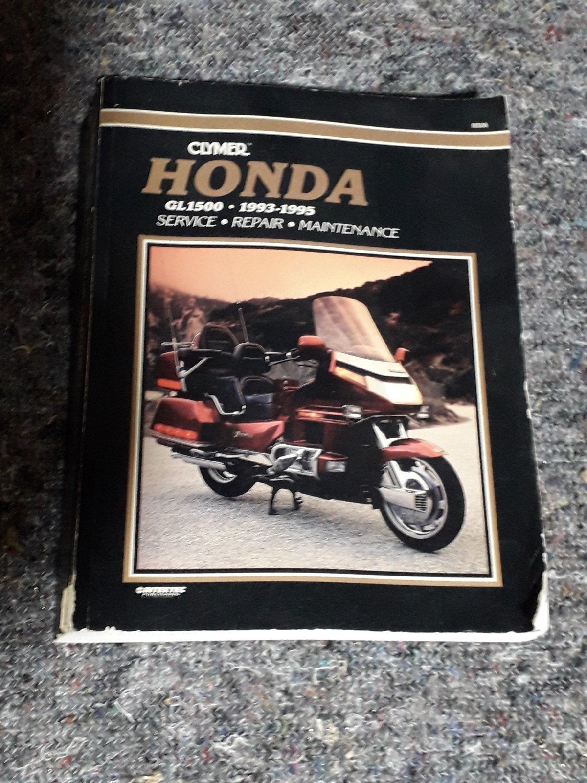 Clymer Honda GL1500 Gold Wing Reparatie Handboek 1993-1995, Ophalen of Verzenden, Gelezen, Clymer, Merk of Model