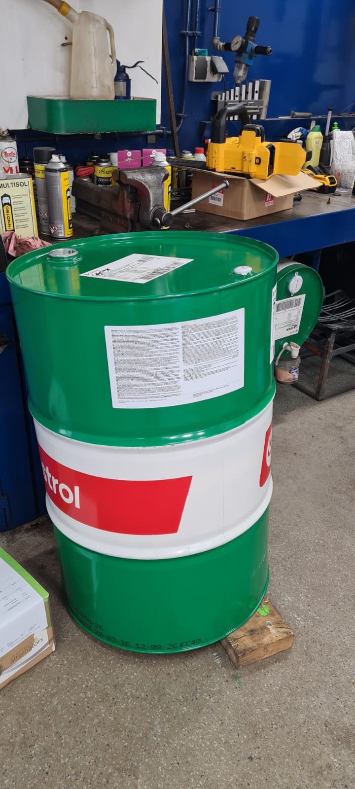 Vuurton “van Gastrol”  208 liter, Ophalen of Verzenden, Zo goed als nieuw