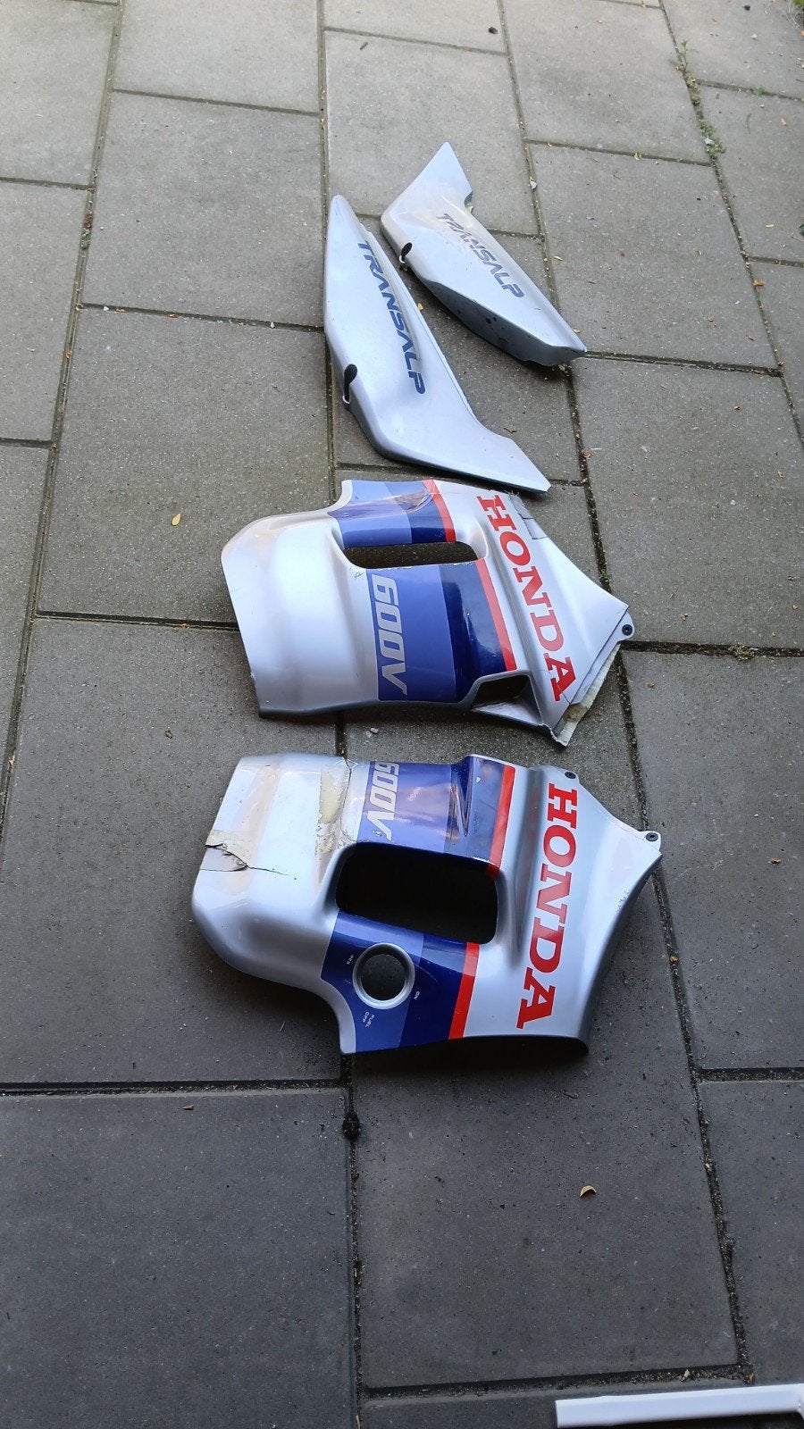 Honda transalp 1987 pd06 kappen, Ophalen, Gebruikt