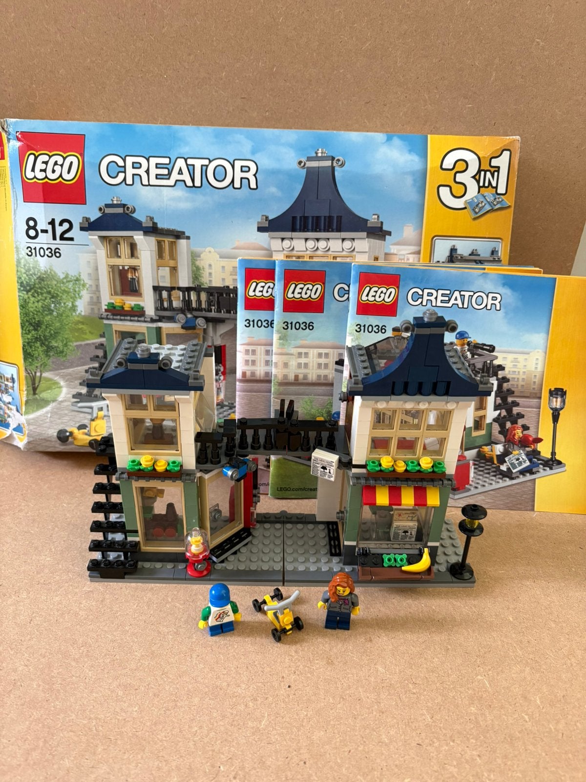 LEGO Creator 31036 Speelgoedwinkel en kruidenier, Ophalen of Verzenden, Zo goed als nieuw