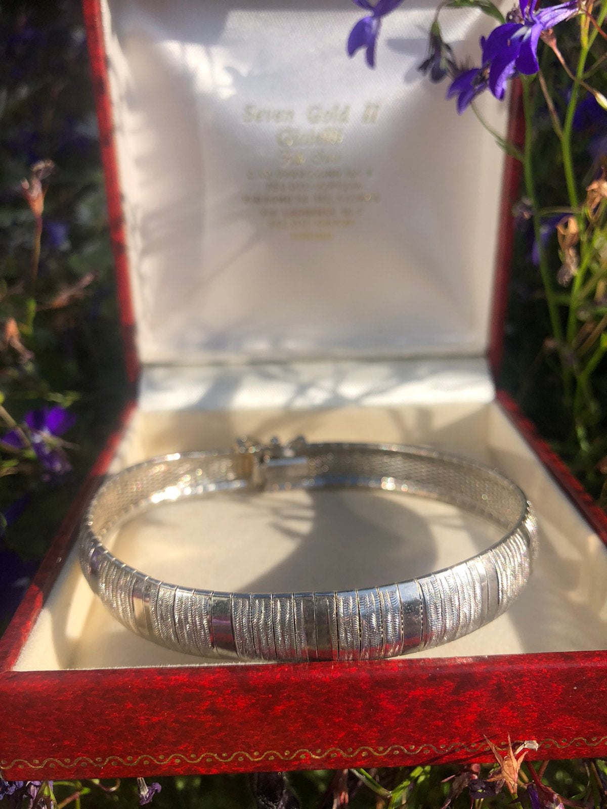 Armband Italiaans Zilver Juwelier Vintage Italy, Verzenden, Gebruikt, Zilver, Zilver