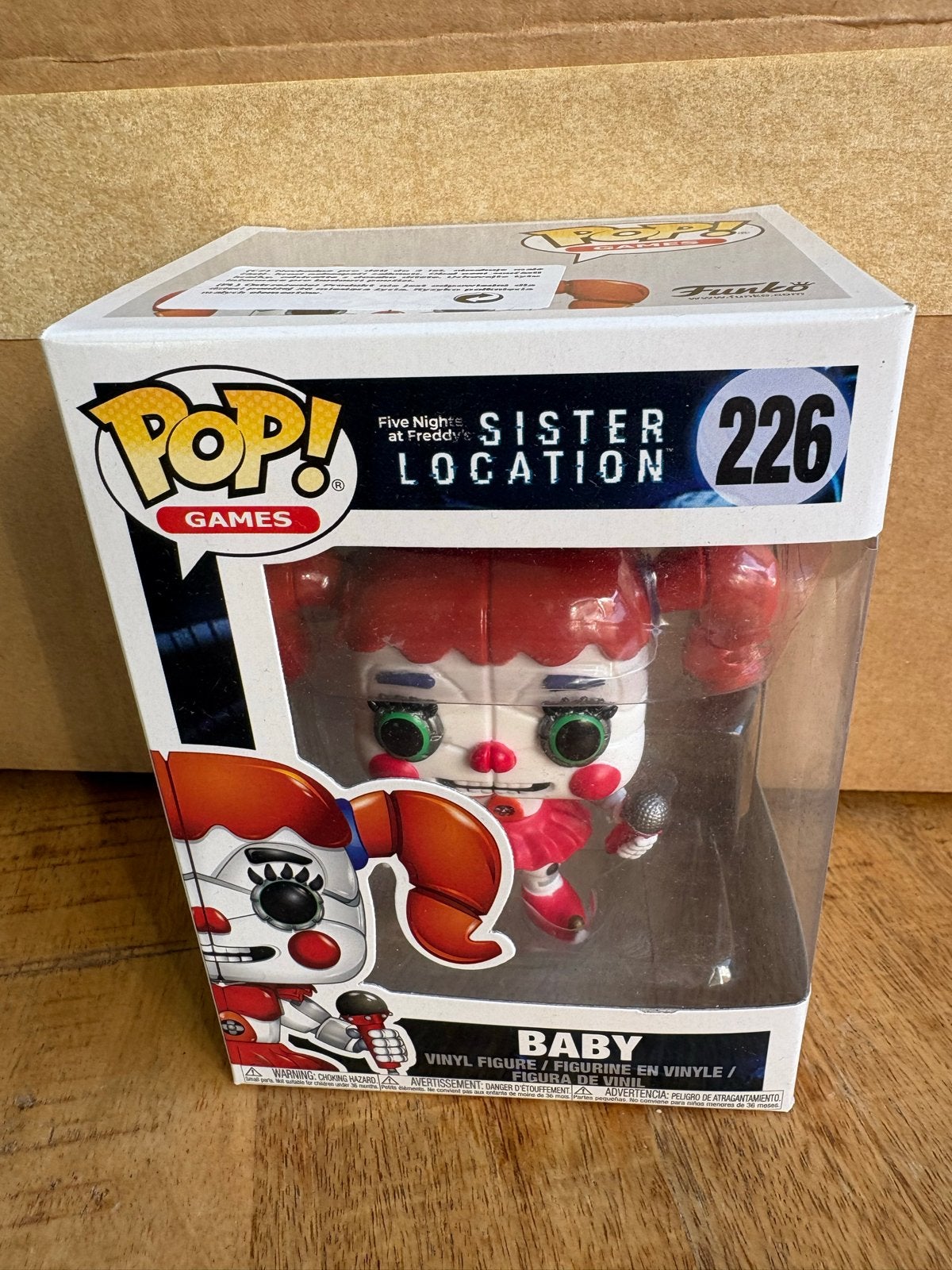 Funko Pop! Games: Five Nights at Freddy's - Baby #226, Ophalen of Verzenden, Zo goed als nieuw