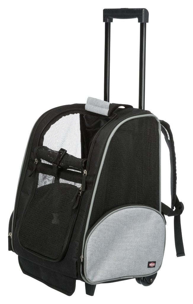Hondentas rugzak trolley grijs/zwart - tot 8 kg - nu € 57,95, Trixie, Draagtas/-zak, ., Ophalen of Verzenden