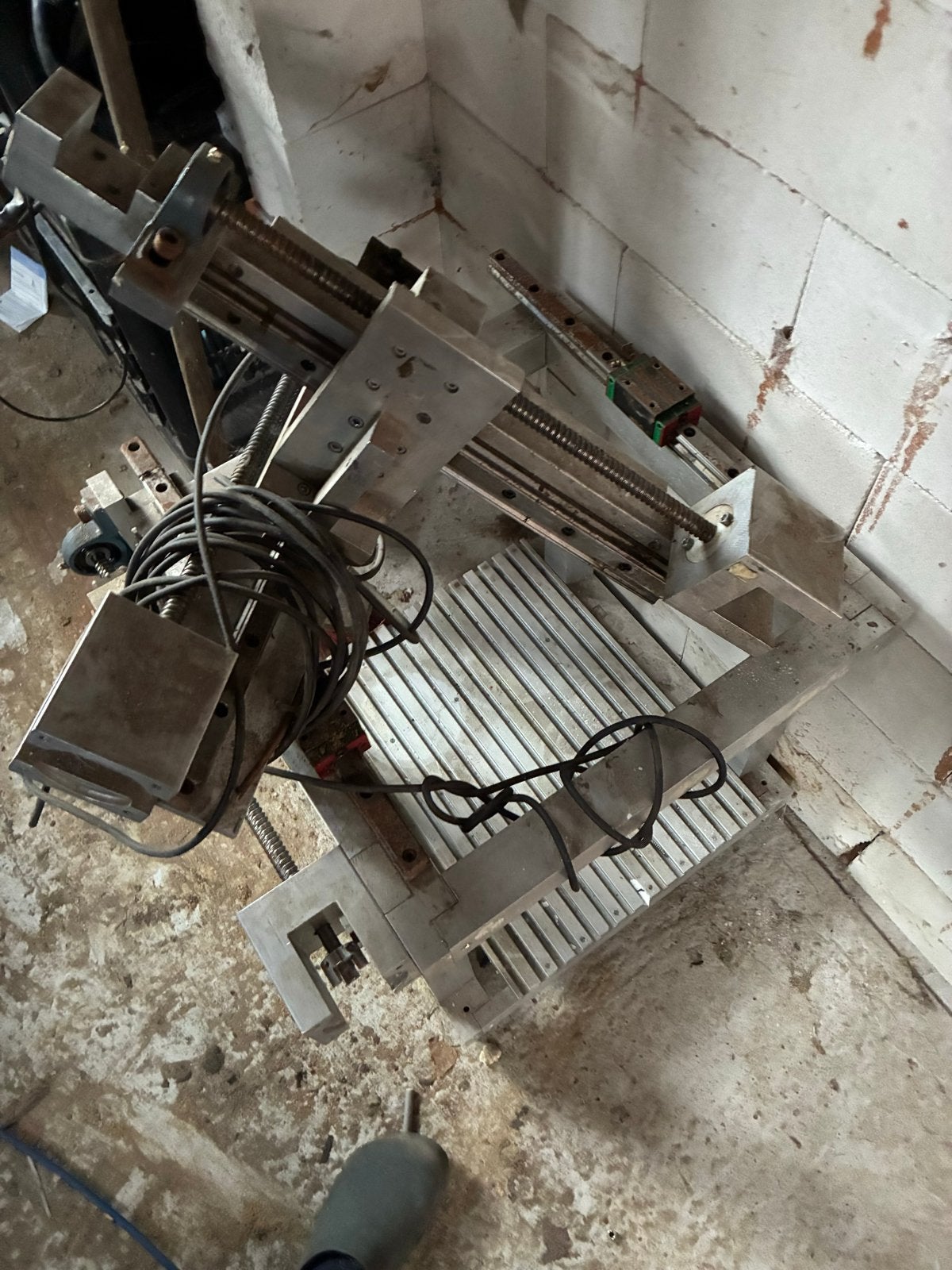 DIY CNC frees basis - Volledig aluminium frame met geleiders, Ophalen, Gebruikt, Elektrisch, Overige soorten