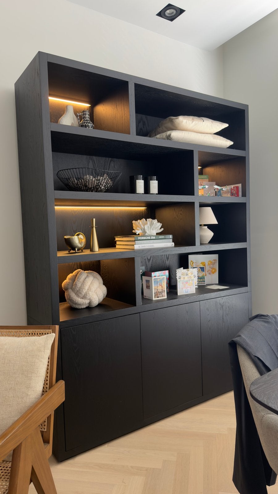 buffetkast Barcelona + verlichting goossens wonen, Huis en Inrichting, Kasten | Buffetkasten, Ophalen, 200 cm of meer, 150 tot 200 cm