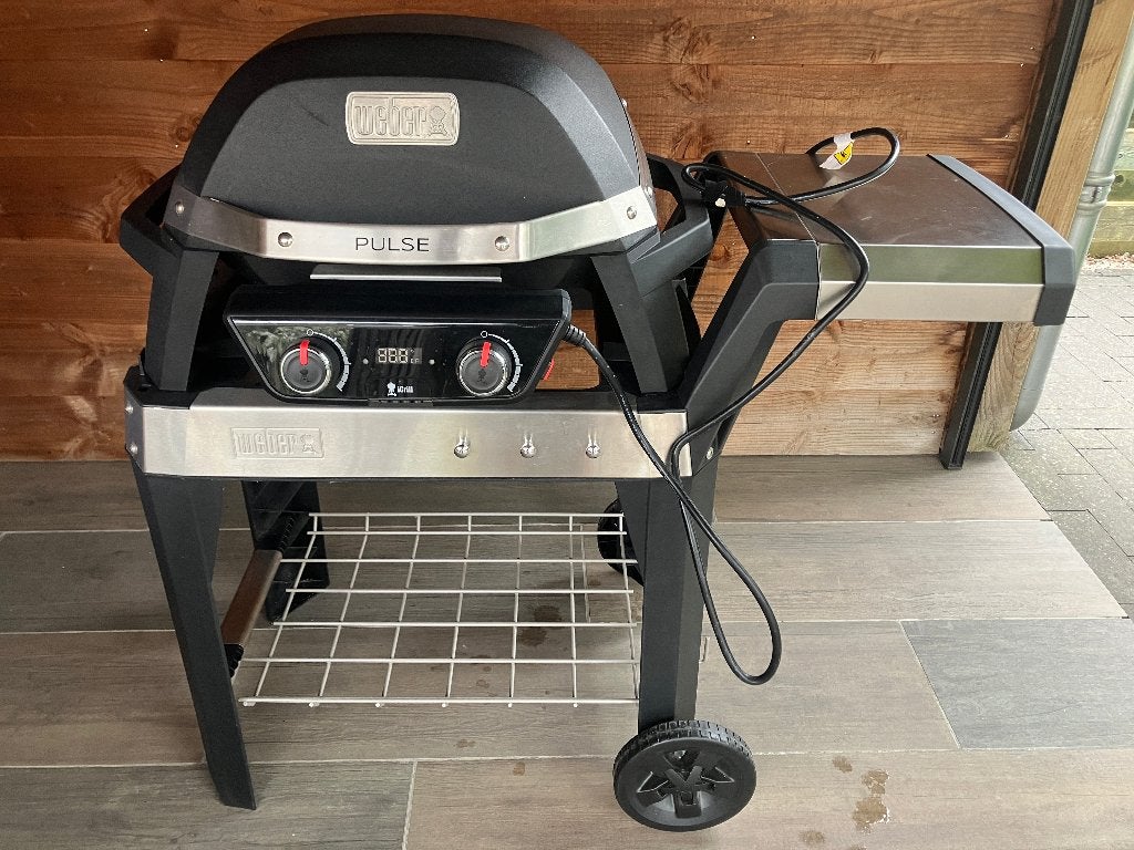 Weber Pulse 2000 electrische barbecue, Ophalen, Gebruikt, Weber