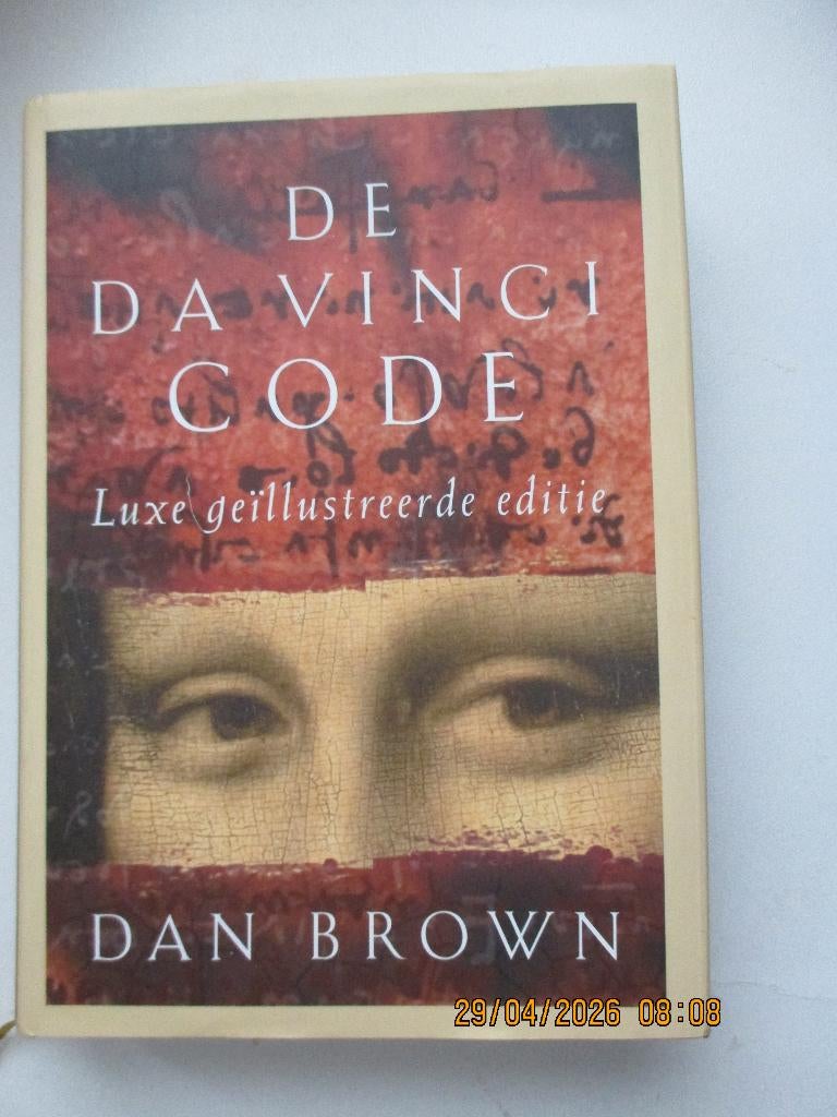 Dan Brown - De Da Vinci Code, luxe geillustreerde editie, Boeken, Ophalen of Verzenden, Nieuw