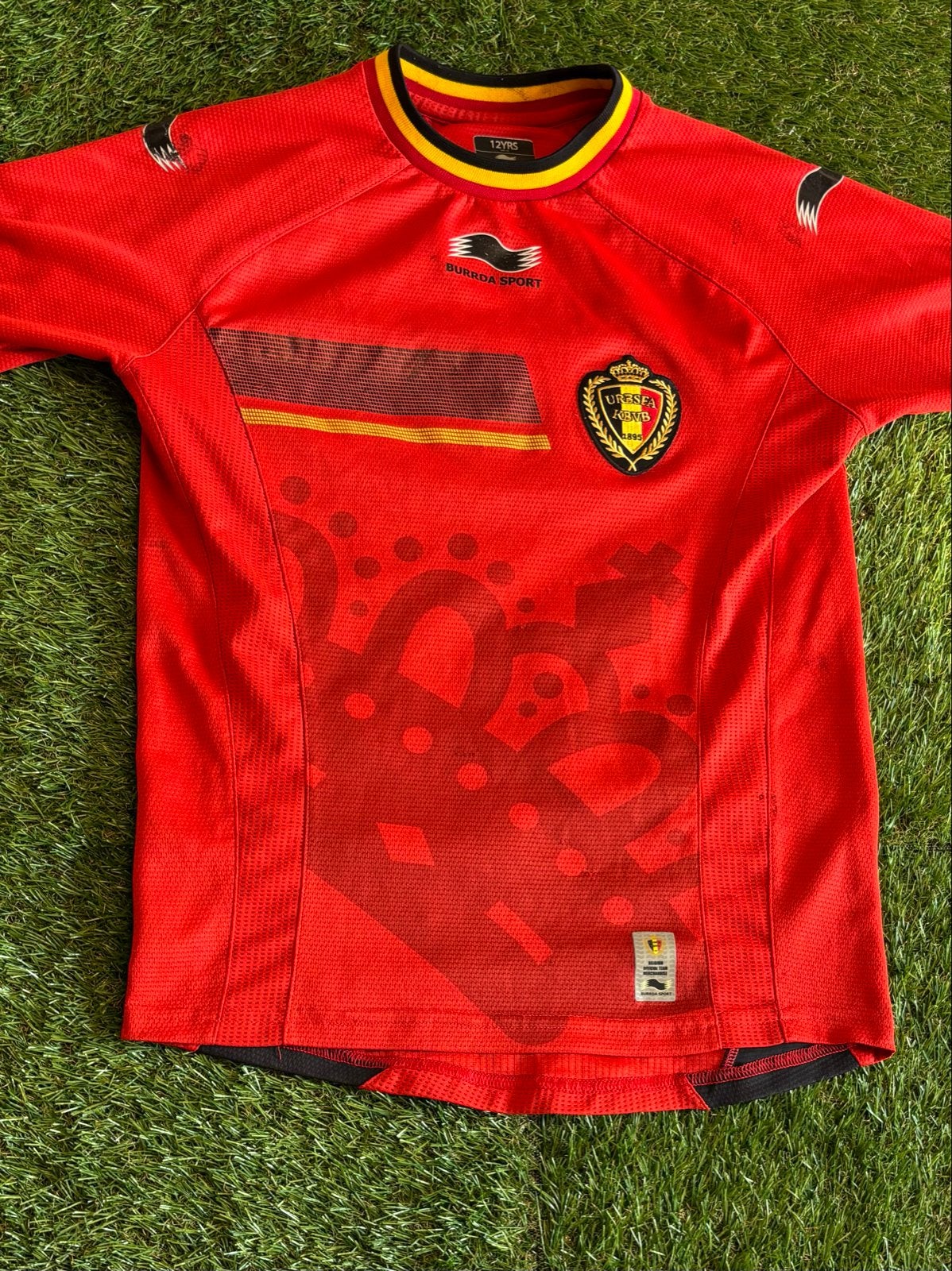 Rood België voetbalshirt, Ophalen of Verzenden, Gebruikt, Shirt