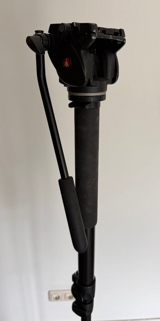 Manfrotto 561 BHDV - 1 poot statief, Audio, Tv en Foto, Met balhoofd, Gebruikt, Eenpoot, Ophalen of Verzenden