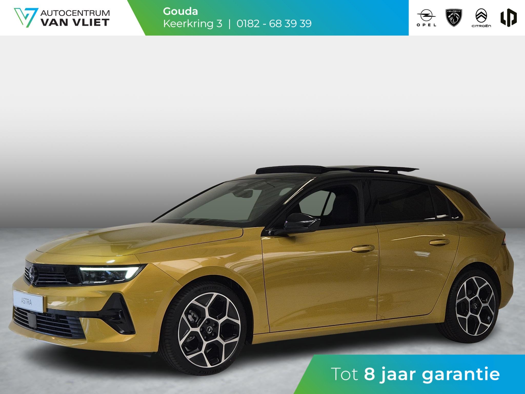 Opel Astra 1.2 Turbo Hybrid Ultimate Automaat | Head-up Disp, Gebruikt, Euro 6, 1199 cc, Alcantara