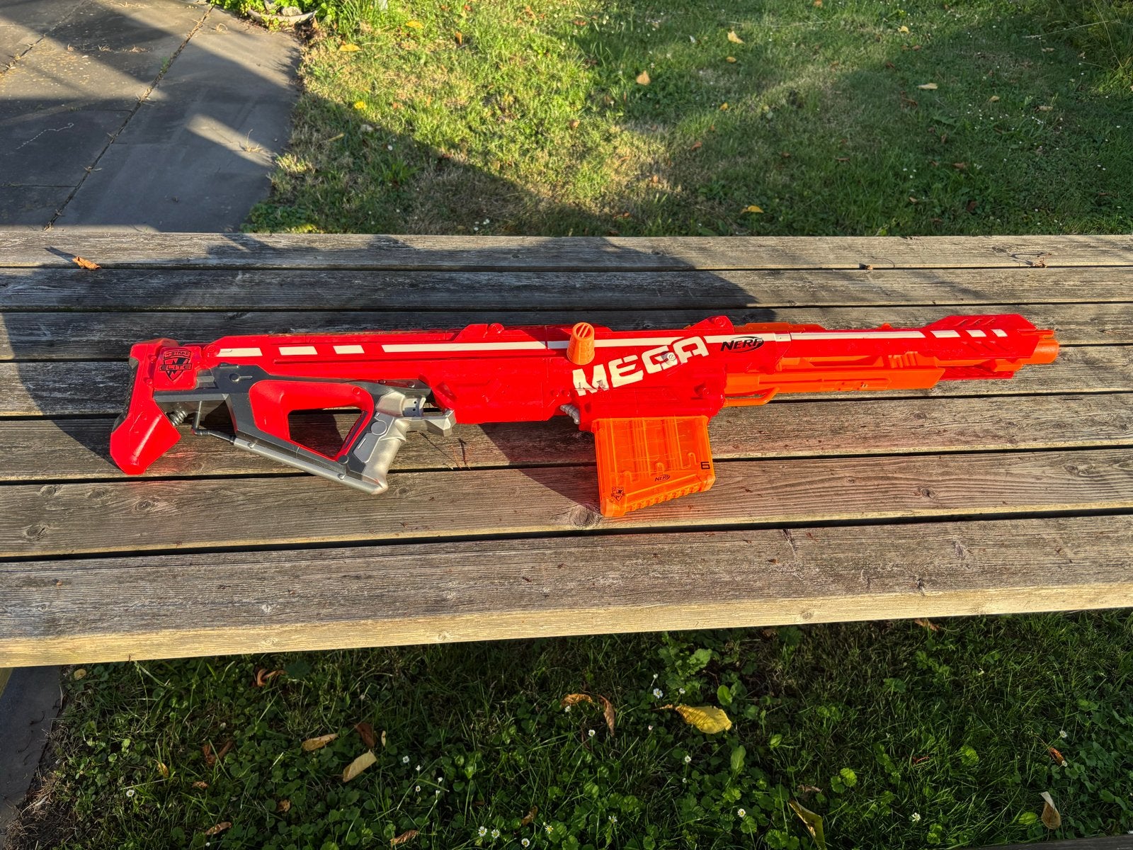 Complete Nerf Mega Centurion + Bipod, Magazijn & Pijltjes, Kinderen en Baby's, Speelgoed | Overig, Ophalen of Verzenden, Gebruikt