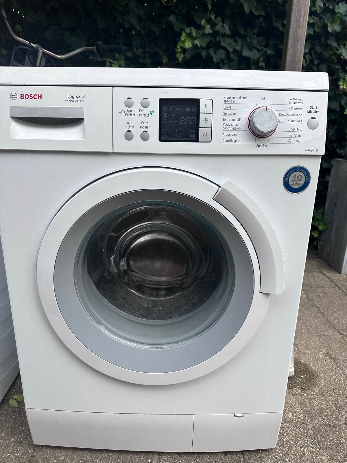 Bosch Logixx Wasmachine en deoger