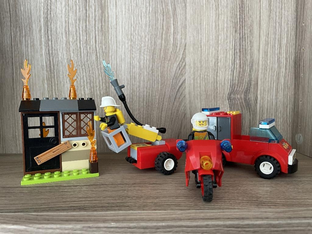Brandweer - Junior Lego, Gebruikt, Overige thema's, Lego, Ophalen of Verzenden