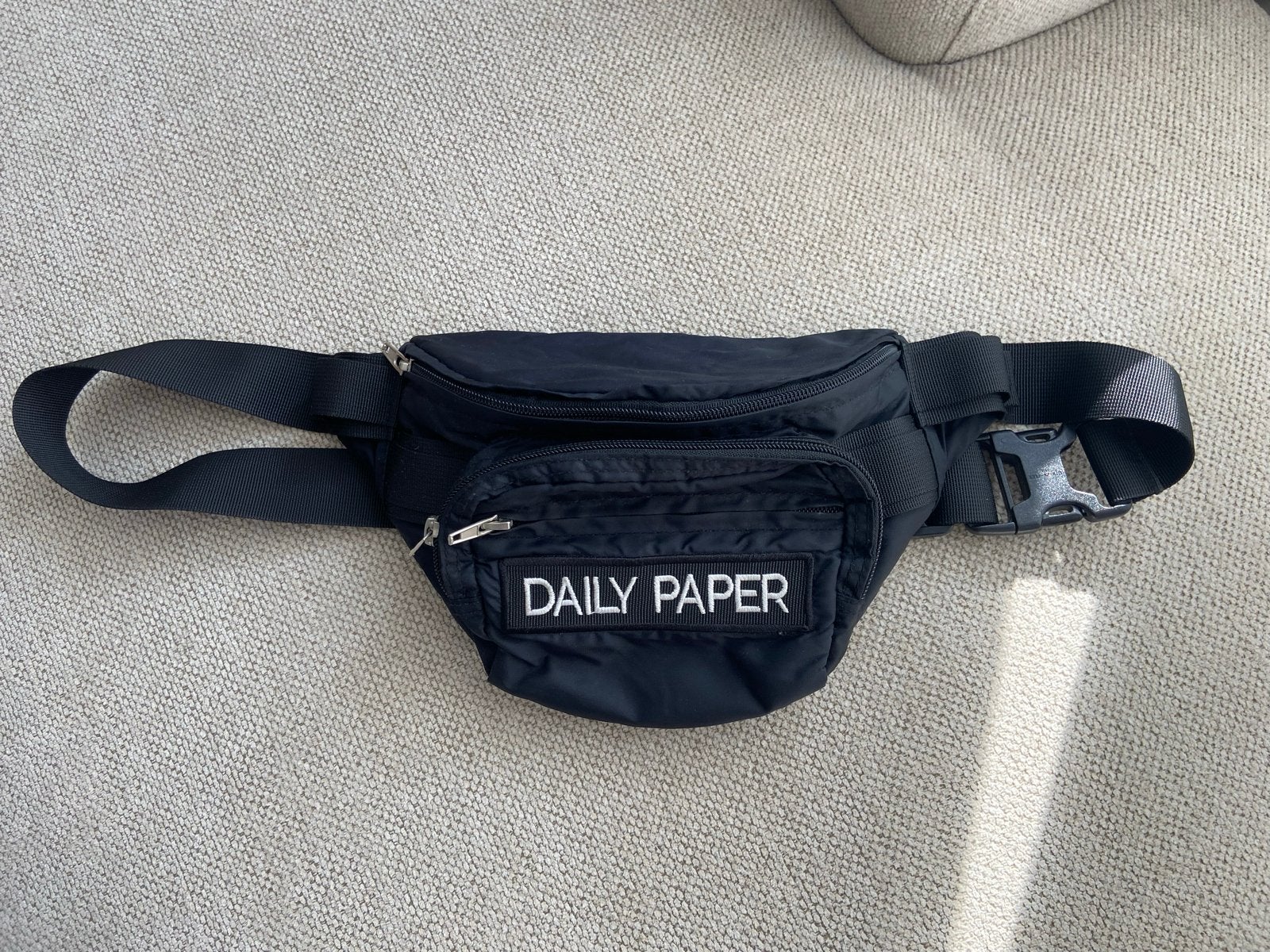 Daily Paper heuptas - Zwart, Ophalen of Verzenden, Gebruikt, Zwart, Overige typen