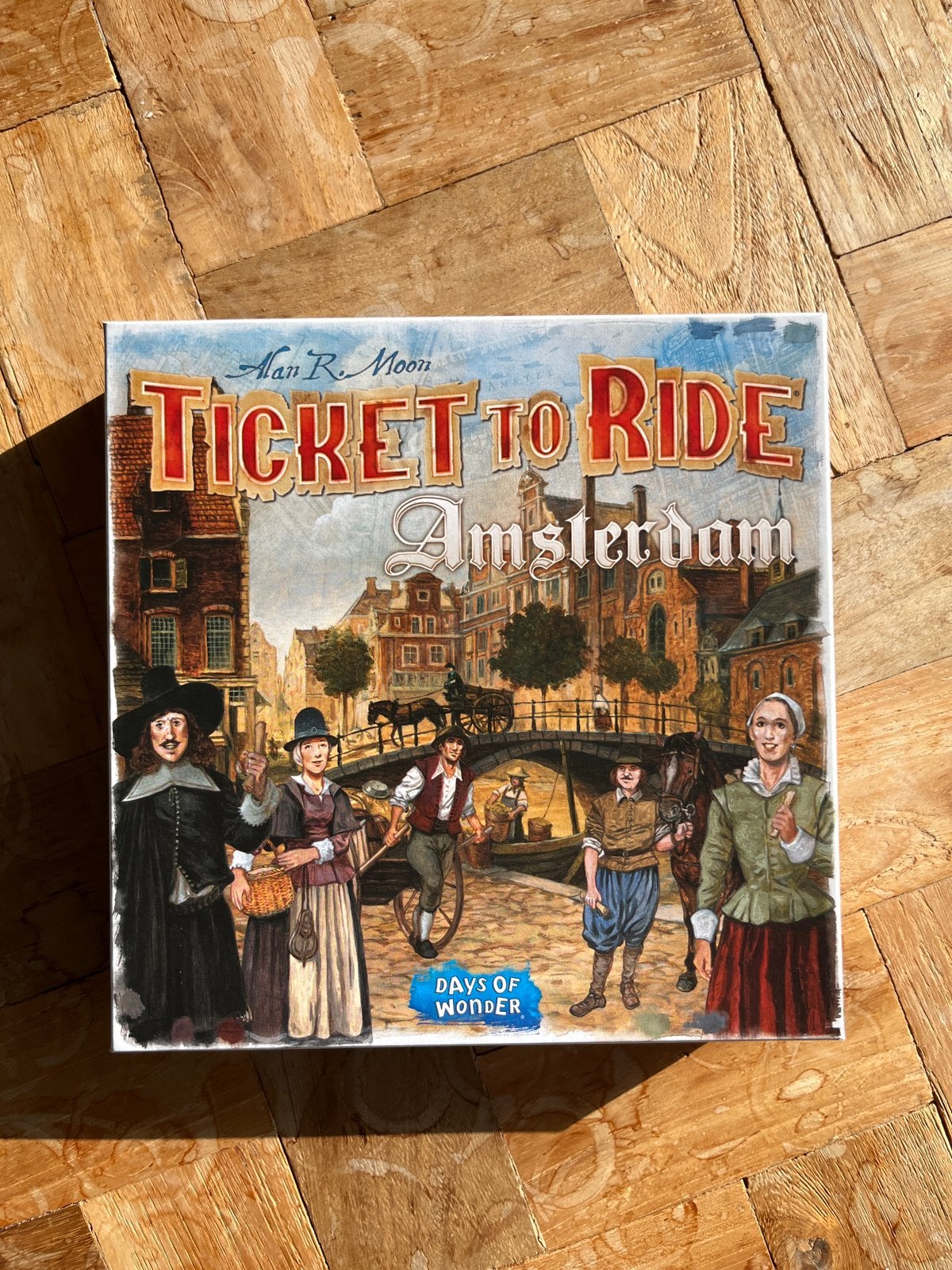 Ticket to Ride Amsterdam Bordspel, Een of twee spelers, Ophalen, Nieuw, Reisspel