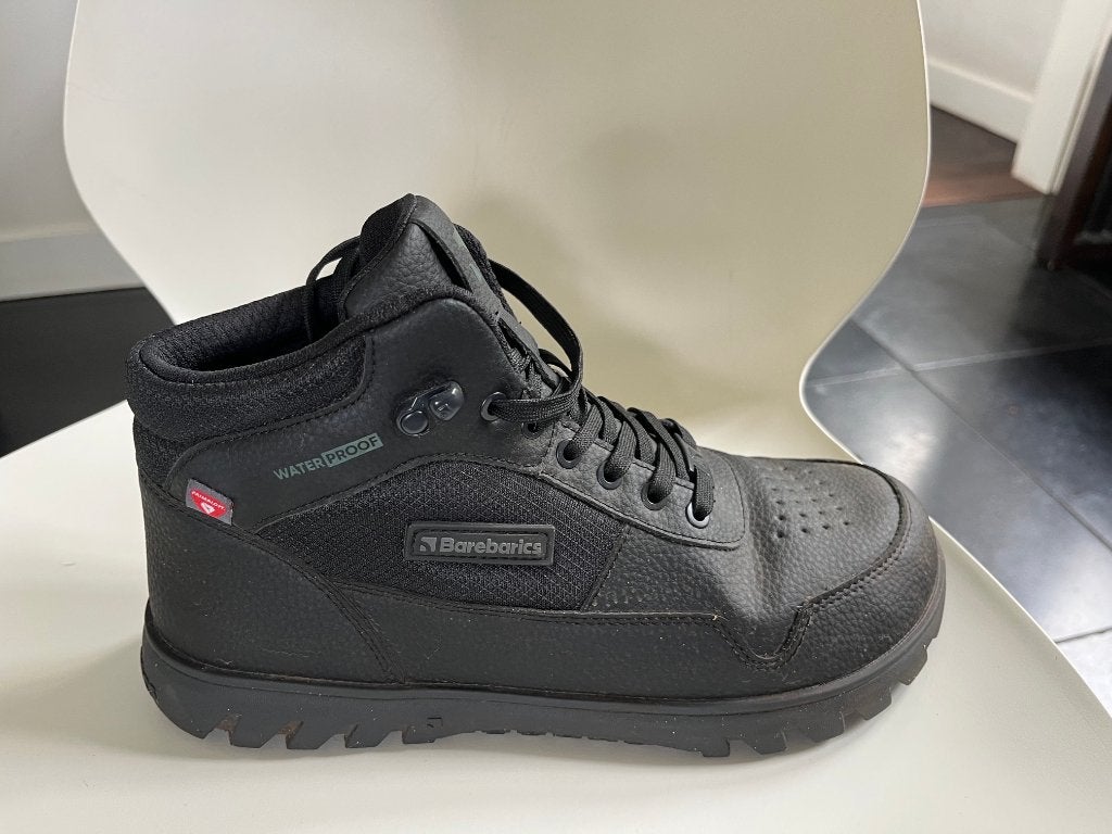 Barebarics All Black outdoorschoenen maat 41, Sport en Fitness, Bergsport en Wandelen, Ophalen of Verzenden, Zo goed als nieuw