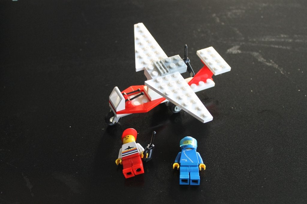 lego legoland vliegtuig 6529, Overige thema's, Lego, Ophalen of Verzenden, Zo goed als nieuw