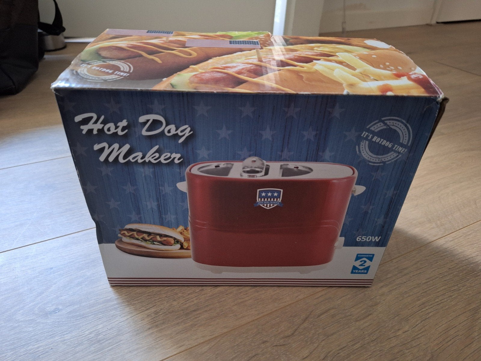 Emerio Hot Dog Maker HDM-109684 - Nieuw in doos, Ophalen of Verzenden