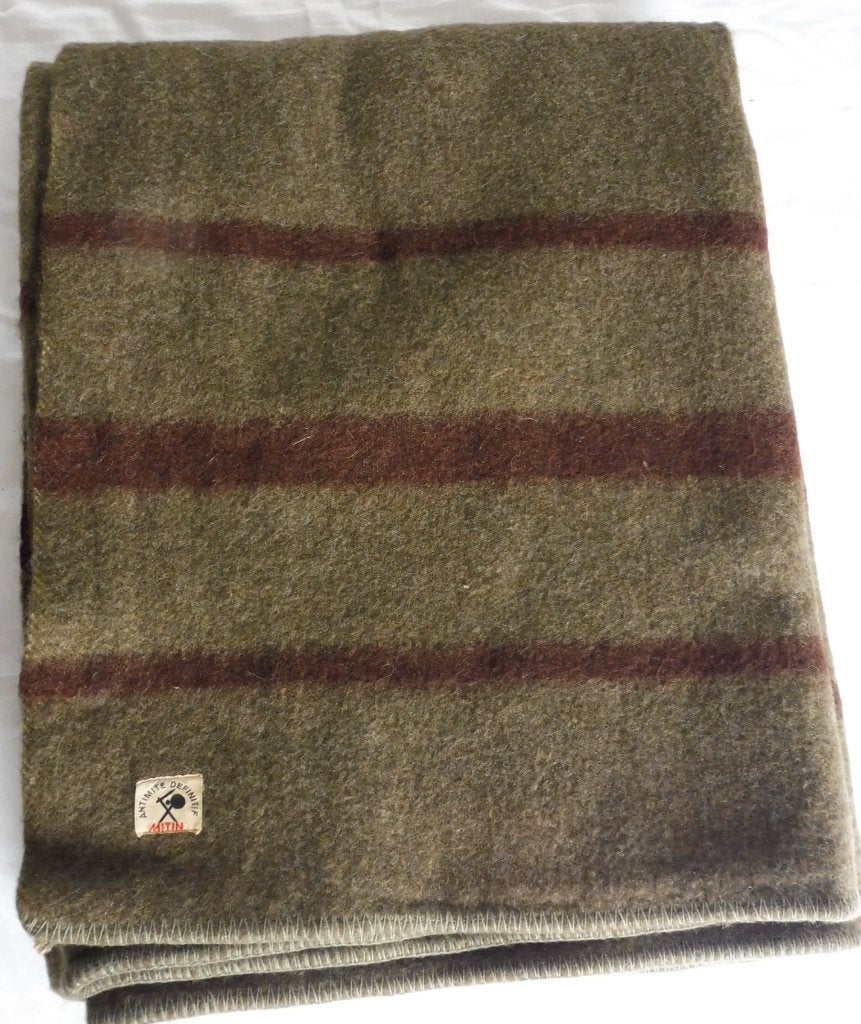 Gloednieuwe Wollen Militaire deken Wol scouting 160 x 210 cm, Ophalen, Nieuw