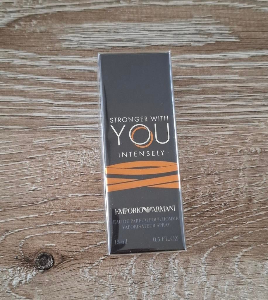 Emporio Armani stronger with you intensely Tasverstuiver, Verzenden, Nieuw