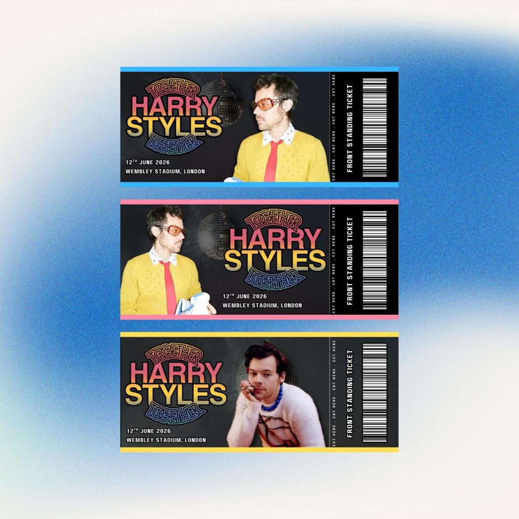 Harry styles tickets 2 naast elkaar 29 mei, Tickets en Kaartjes, Theater | Musical, Twee personen, Mei