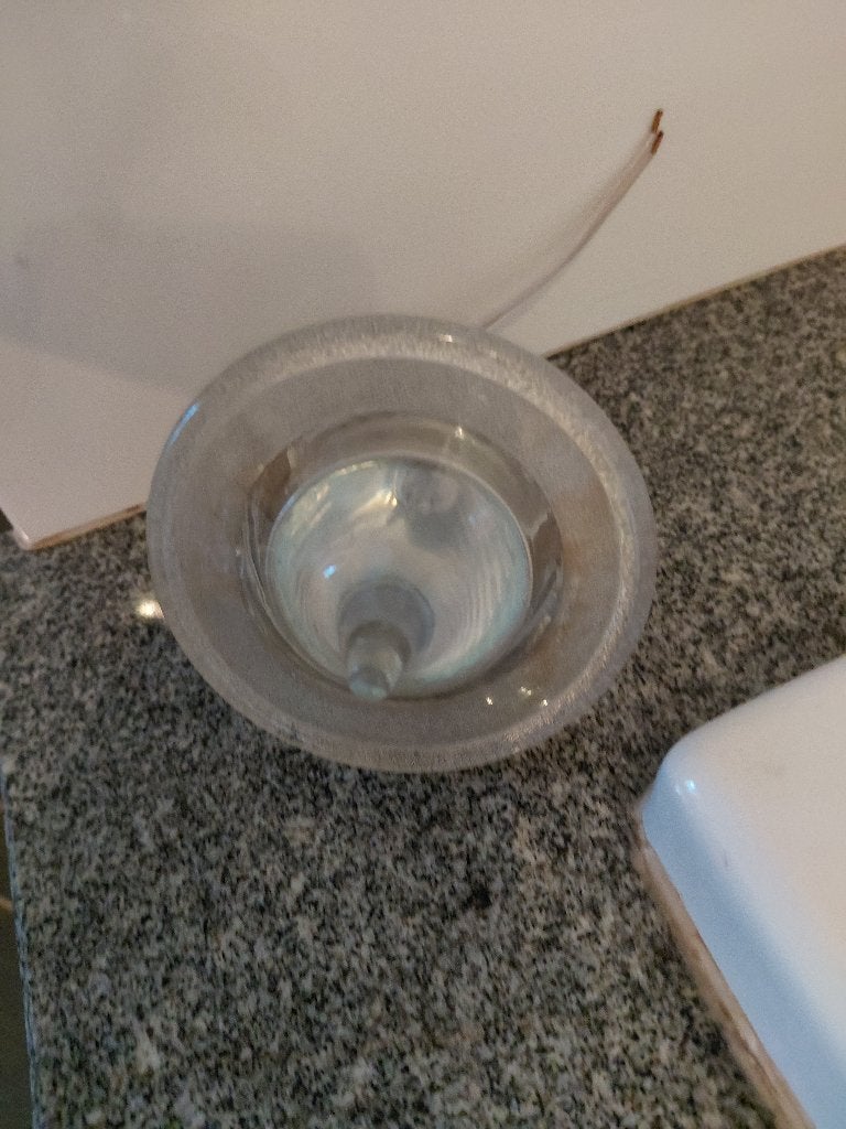 Inbouwspot met glazen rand (5 stuks), Halogeen, Inclusief lichtbron, Overige merken, Ophalen of Verzenden