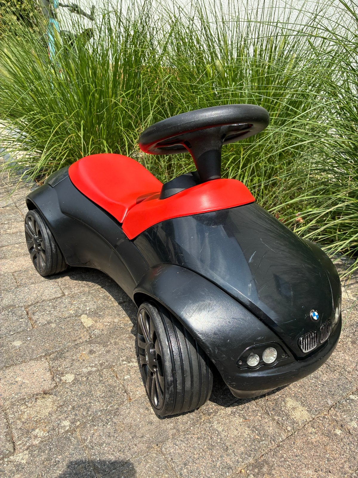 BMW speelgoedayto Loopauto Zwart/Rood, Ophalen, Gebruikt