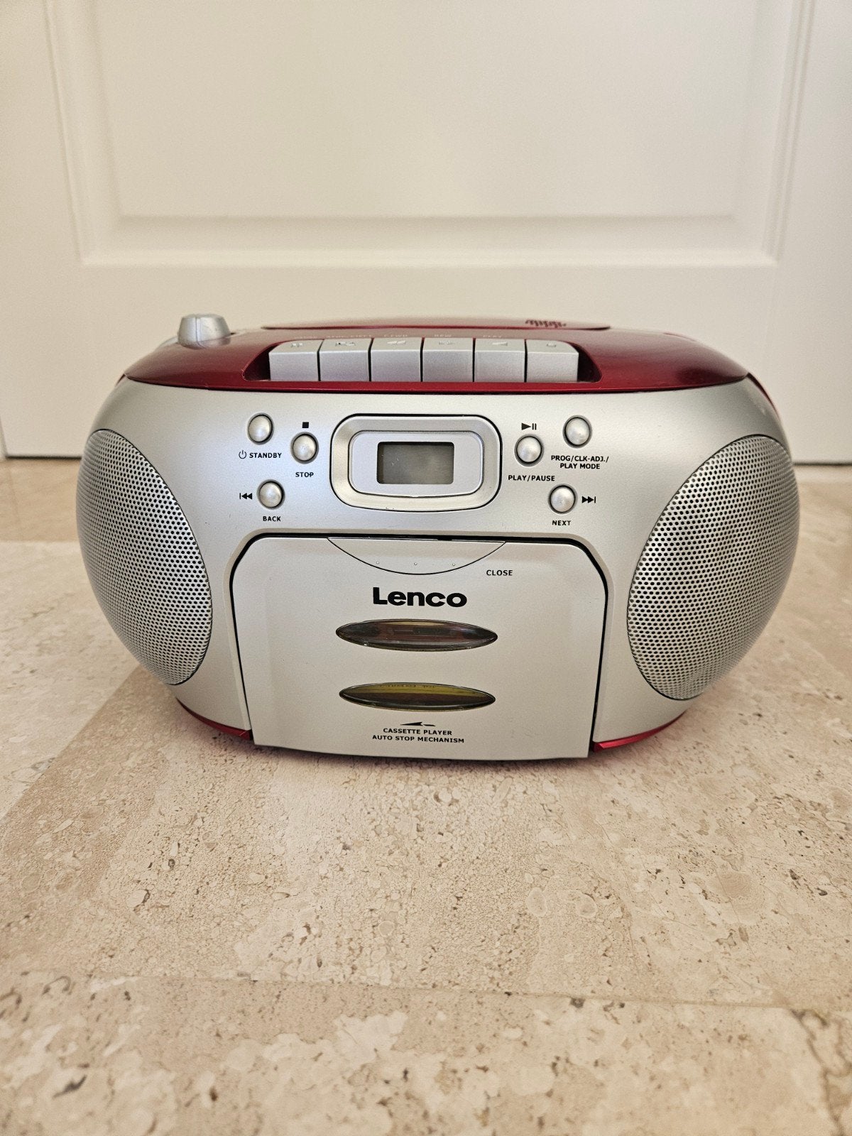 Lenco SCD-420RD Stereo CD Radio en Cassette Speler, Audio, Tv en Foto, Radio's, Ophalen