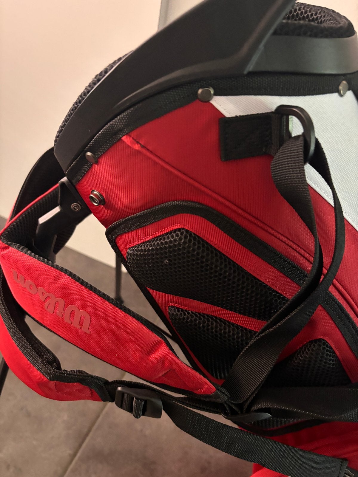 Nieuwe Wilson EXO Lite Stand Bag 2026 Staff Red Golftas, Ophalen, Nieuw, Tas, Overige merken