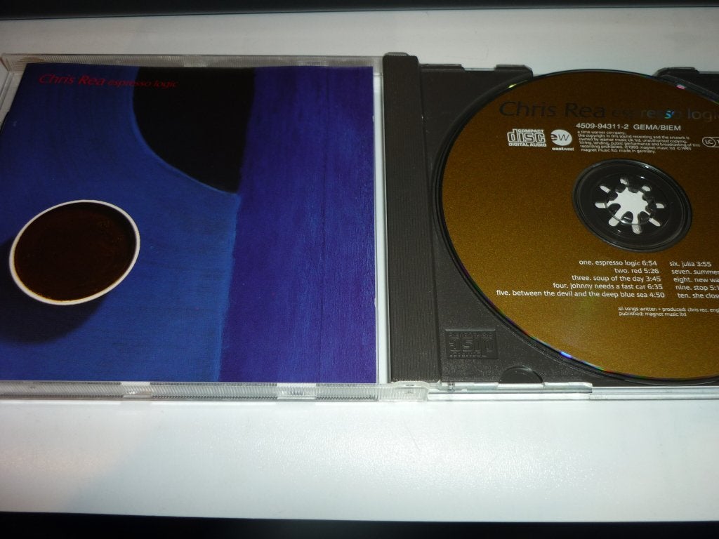 Chris Rea de cd espresso logic, Verzenden, Zo goed als nieuw, Poprock
