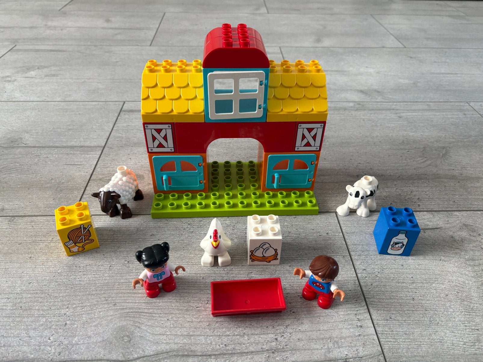 Duplo Mijn Eerste Boerderij., Ophalen of Verzenden, Zo goed als nieuw, Duplo