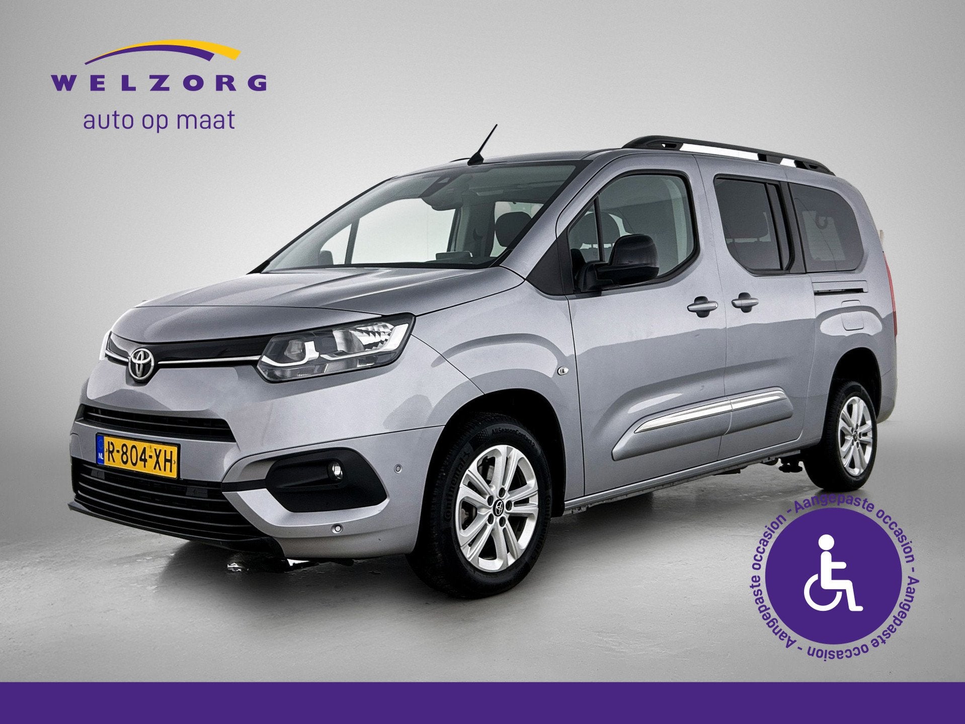 Toyota PROACE CITY Verso 1.2 Turbo Active Long Direct leverb, Auto's, Voorwielaandrijving, 12 maanden, Stof, Gebruikt