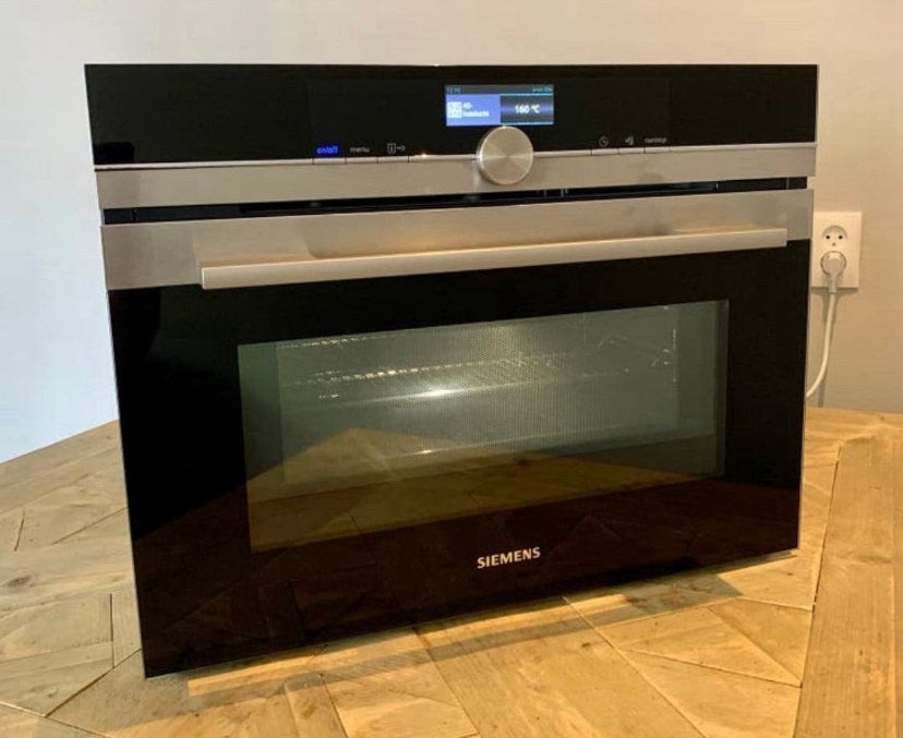 Siemens combi oven / magnetron, Ophalen, Zo goed als nieuw, Oven, Inbouw